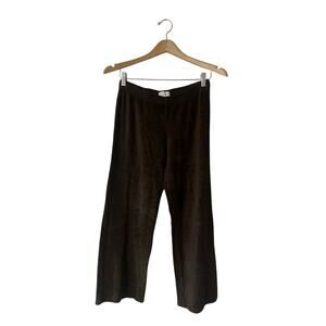 Shay Todd Brown Terry Cloth Sweatpants Size Medium